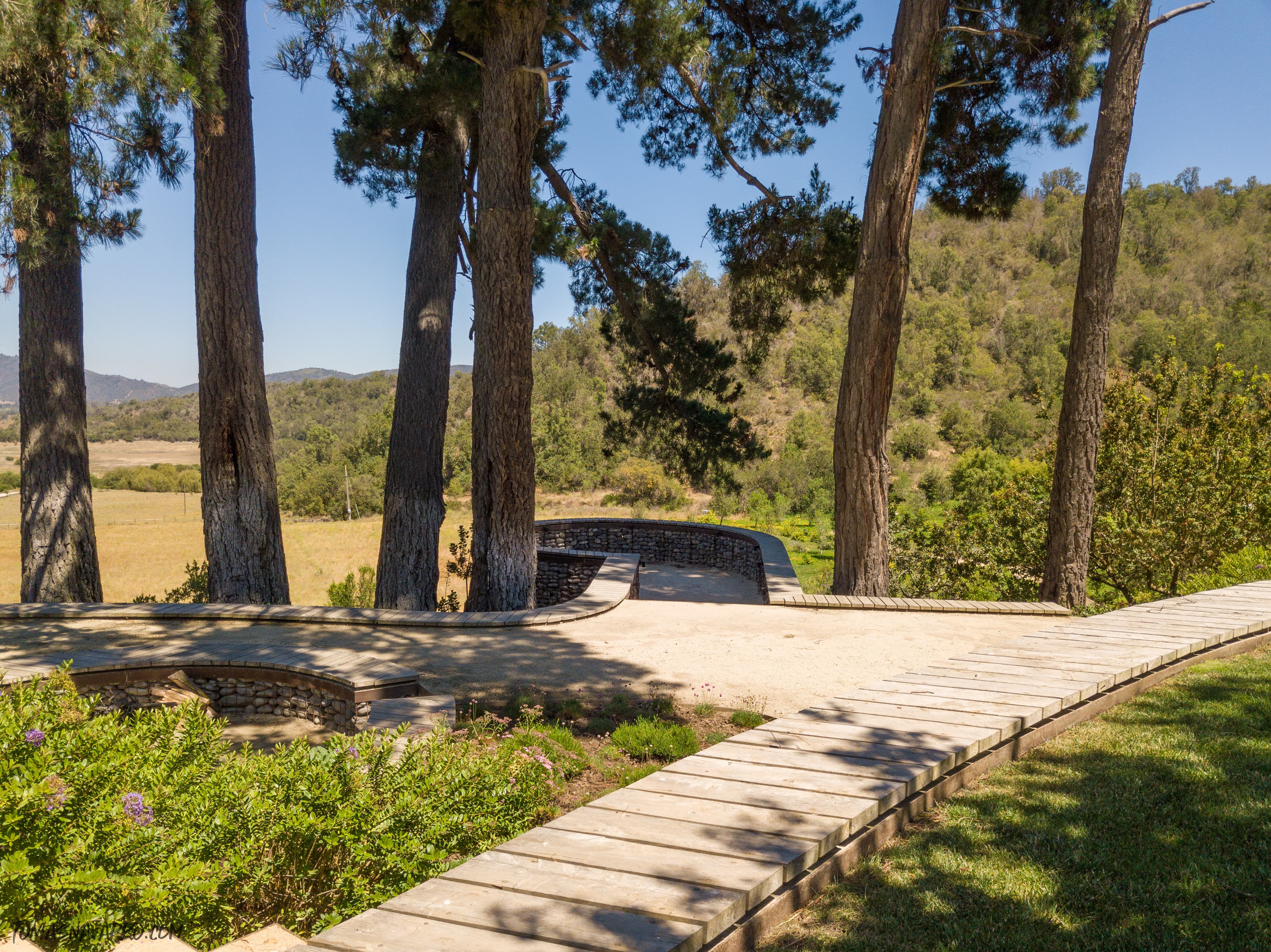 Parque Juan Grimm, proyecto Kurantu en Casablanca, Santiago
